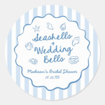 Seashells and Wedding Bells Coastal Bridal Shower