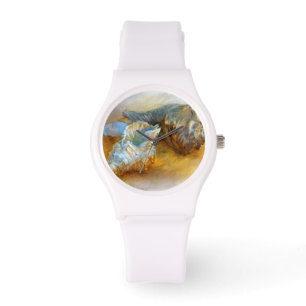 Seashells auf dem Strand Armbanduhr