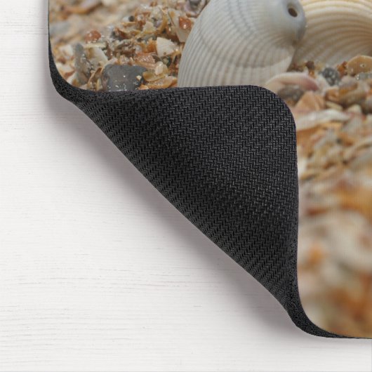 Seashells auf dem Strand mousepad Mengenrabatt (Ecke)