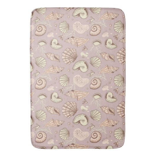 Seashells Badematte (Vorderseite Vertikal)