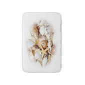 Seashells Bath Mat Badematte (Vorderseite Vertikal)