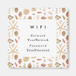 Seashells Beach House Hütte Vacation Rental WIFI Magnet