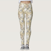Seashells Beach House Nautical Leggings (Vorderseite)