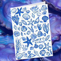 Seashells Beach Muscheln Ocean Happy Birthday