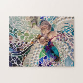 Seashells Beach Pattern Mosaik Puzzle (Horizontal)