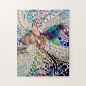 Seashells Beach Pattern Mosaik Puzzle (Vertikal)