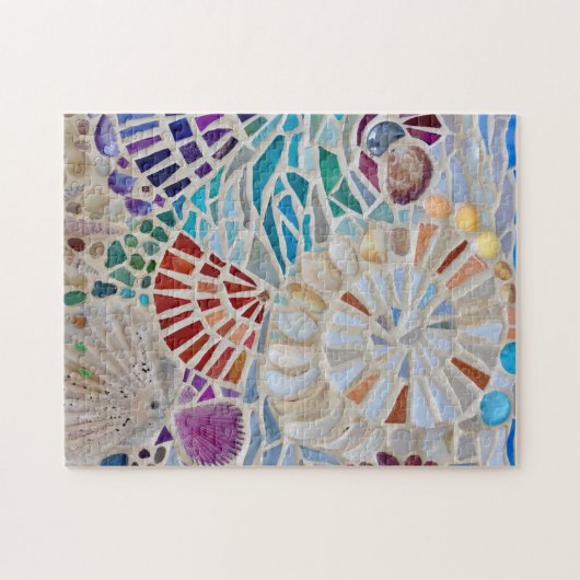 Seashells Beach Pattern Puzzle (Horizontal)