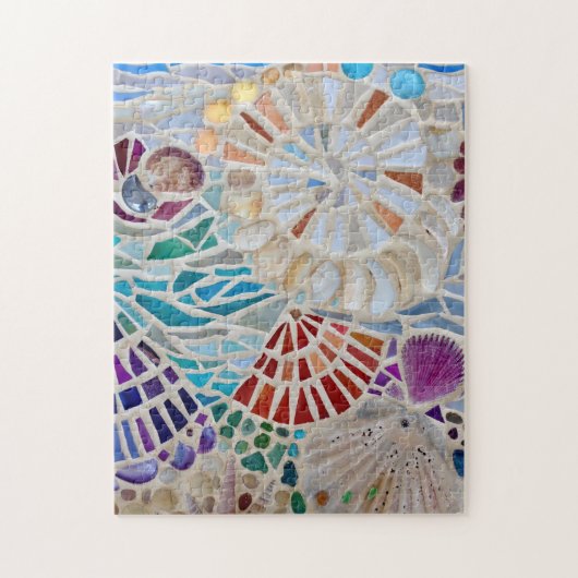 Seashells Beach Pattern Puzzle (Vertikal)