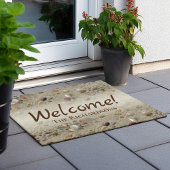 Seashells Beach Personalisiert Empfang Doormat Fußmatte