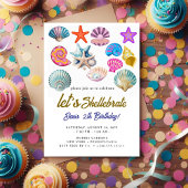 seashells Birthday Einladung