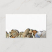 Seashells Blank Escort Cards Platzkarte (Rückseite)