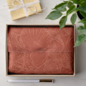 Seashells Burnt Orange Ocean Beach Seidenpapier (Geschenk)