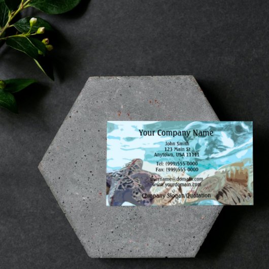 Seashells Business Card Visitenkarte