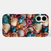 Seashells Case-Mate iPhone Hülle (Rückseite (Horizontal))