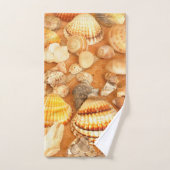 Seashells Collection am Strand Badhandtuch Set (Handtuch)