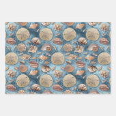 Seashells Collection Geschenkpapier Set (Vorderseite)