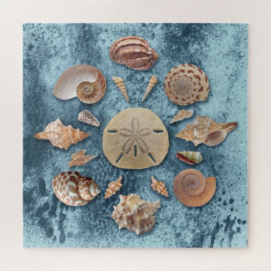Seashells Collection Mandala Puzzle (Horizontal)