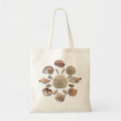 Seashells Collection Mandala Tragetasche (Vorne)
