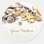 Seashells Custom Stickers (Vorderseite)