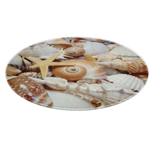 Seashells Cutting Board Schneidebrett (Ecke)