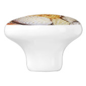 Seashells Drawer Pull Keramikknauf (Seitenansicht)