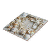 Seashells Driftwood Beach Fliese (Seite)