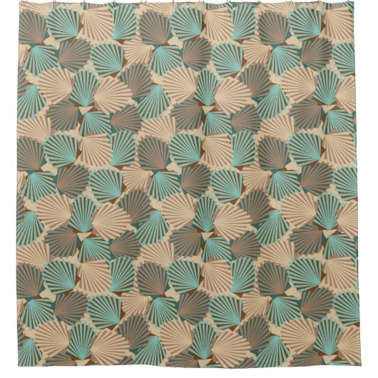 Seashells Duschvorhang (Vorderseite)