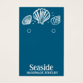 SEASHELLS Ering Necklace Juwelier Display Card (Vorderseite)