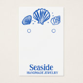 SEASHELLS Ering Necklace Juwelier Display Card (Vorderseite)