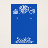 SEASHELLS Ering Necklace Juwelier Display Card (Vorderseite)