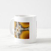 Seashells - Fraktal-Tasse Kaffeetasse (Vorderseite Links)