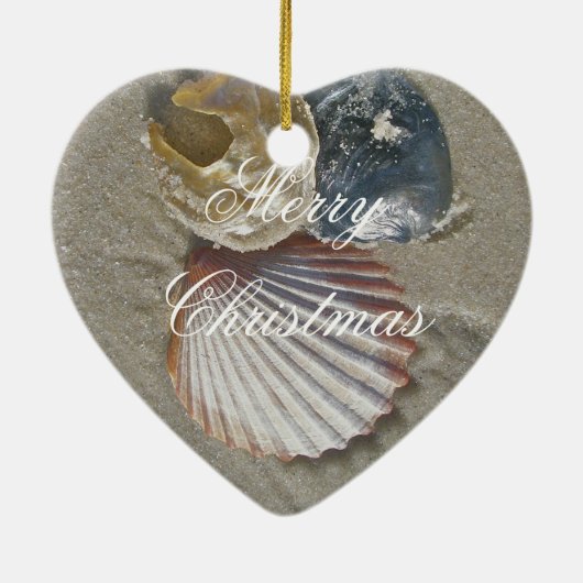 Seashells Frohe Weihnachtsschmuck (Hinten)