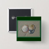 Seashells Frohe Weihnachtsserie Button (Vorne & Hinten)