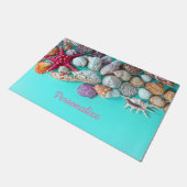 Seashells Fußmatte (Schrägansicht)