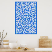 Seashells Gast Book Poster - 250 Spaces (Küche)