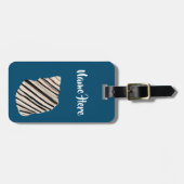 Seashells Gepäckanhänger (Vorderseite horizontal)