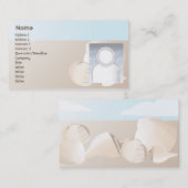 Seashells - Geschäft Visitenkarte (Vorne/Hinten)