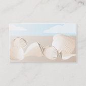 Seashells - Geschäft Visitenkarte (Rückseite)