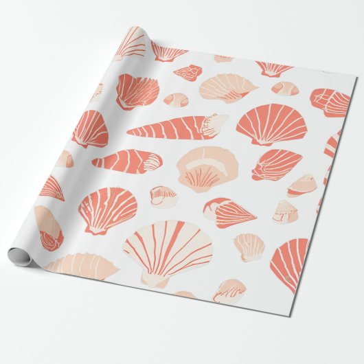 Seashells Geschenkpapier (Ungerollt)