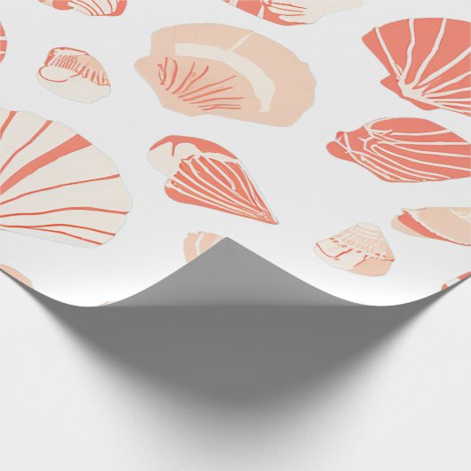 Seashells Geschenkpapier (Ecke)