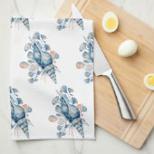 Seashells Geschirrtuch (Viertel Falte)