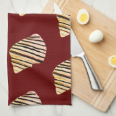Seashells Geschirrtuch (Viertel Falte)