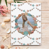 Seashells Girls Beach Geburtstag Einladung