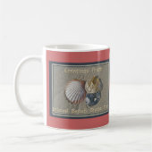 Seashells-Grüße vom IBSP Küsten-Park NJ Kaffeetasse (Links)