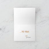 Seashells Happy Birthday Card Karte (Innenseite)