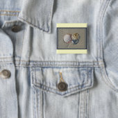 Seashells Happy Birthday Coordinated Items Button (Beispiel)