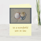 Seashells Happy Birthday Coordinated Items Karte (Vorderseite)