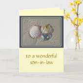 Seashells Happy Birthday Coordinated Items Karte (Gelbe Blume)