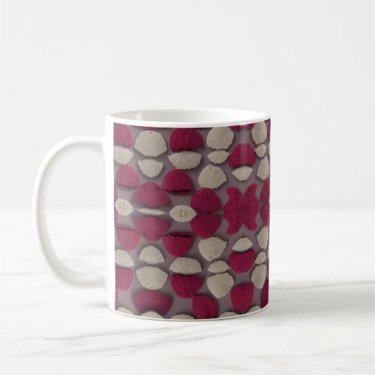 Seashells Hearts Tasse (Links)