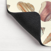 Seashells Illustration Mousepad (Ecke)
